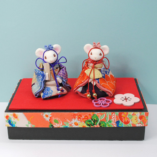 ねずみのお雛様 ひなまつり 雛人形 ひな人形・雛飾り すずきまみ 通販