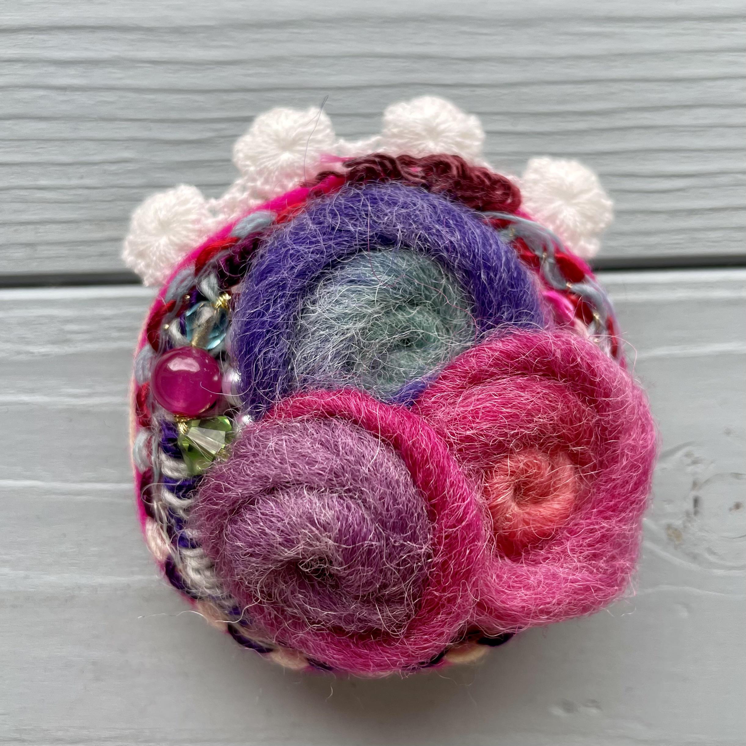 ブローチ　マーブルシリーズ