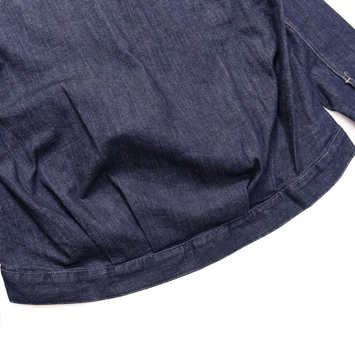 11oz DENIM ノーカラージャケット Gジャン VBJ213364 VENT