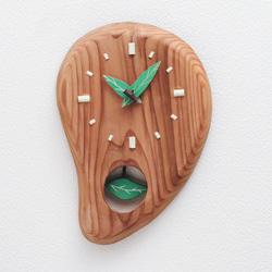 手作り木の振り子掛時計 1枚目の画像