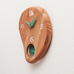 　手作り木の振り子掛時計 3枚目の画像
