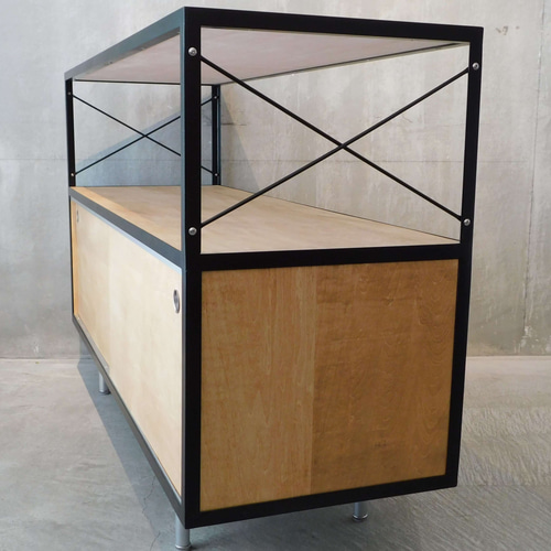 送料無料 シェルフキャビネット1200 SHELF CABINET 1200 BROWN 棚