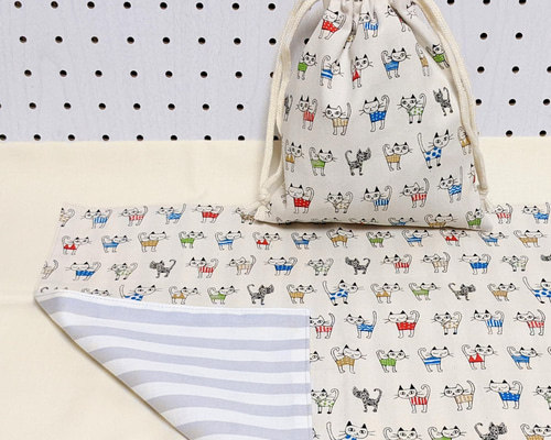 唐草模様　ランチクロス&バック　ハンドメイド 51XgUHDRVXL._AC_UL210_SR210,