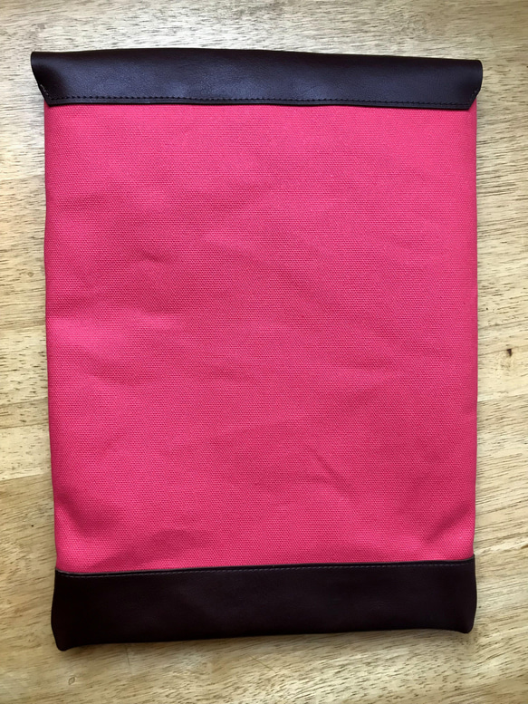 PCケース・MacBook ／13インチ用サイズ < envelope / pink > 2枚目の画像