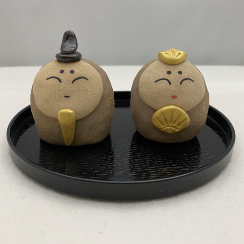 雛人形セット(小)B お雛様 ひな祭り 桃の節句 初節句 陶器製 可愛い