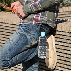 “ペットボトルホルダー”8色 ドリンク 飲み物 熱中症対策 キャンプ グランピング 釣り 旅行 栃木レザー リッキーズ 7枚目の画像
