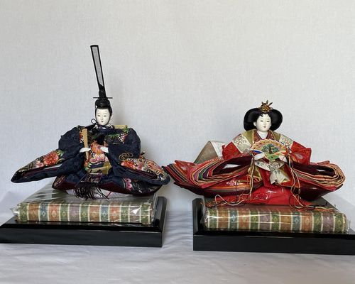 【USED】雛人形 京友禅全彩【金彩京の舞】 USED】雛人形 京友禅全彩【金彩京の舞】