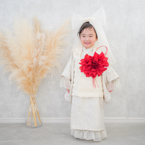 フラワーチュール被布 子供服 HAM-NICO 通販 13276415｜Creema(クリーマ)