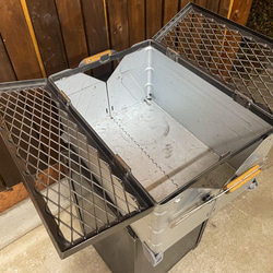 アイアンシェルフコンテナ 25 天板［木板］ シェルコン ウイングトップ