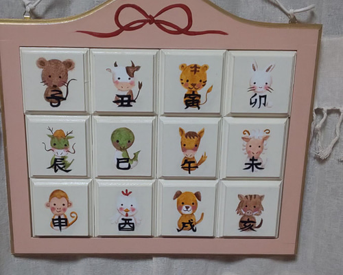 トールペイント作品 トールペイント素材 アーチフレーム 64×35cm厚さ2cm #アーチ