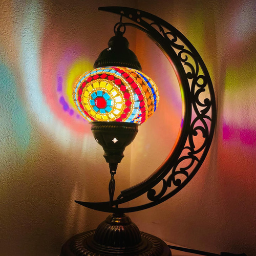 トルコランプ月型フレームタイプ スタンドライト・テーブル