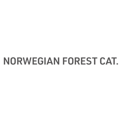 ノルウェージャンフォレストキャット [ Norwegian Forest Cat ]｜猫の品種ロゴパーカー 2枚目の画像