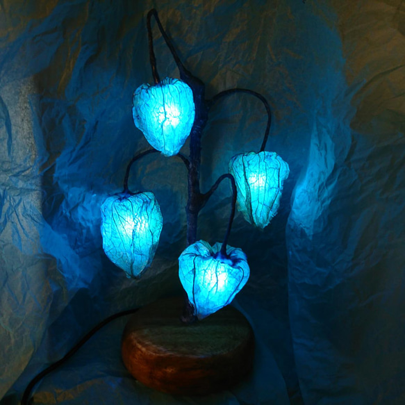 魔法植物「星屑のほおずき」ランプ スタンドライト・テーブルランプ