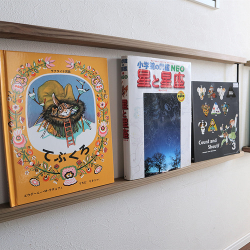 送料込み】iron wall rack w82 ウォールラック 壁掛け 本棚 A4