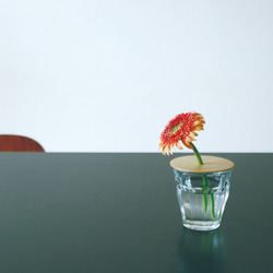 [2 件套，超值！ 】 花瓶/木製杯墊◎晴日杯墊◎結婚禮物◎喬遷禮物◎搬家禮物◎新生活 第7張的照片