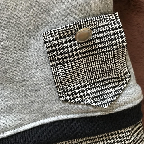 ☆犬服☆グレンチェックのシャツ&ワンピ ハンドメイド オーダー ペット