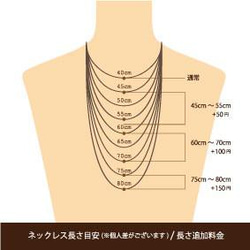 【送料無料】誕生石ベビーリング&コインネックレス 6枚目の画像