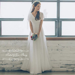 【専用】ウェディングドレス 二次会 前撮り 結婚式 半袖 楽天市場】フォトドレス ウエディングドレス 袖あり 半袖 バック