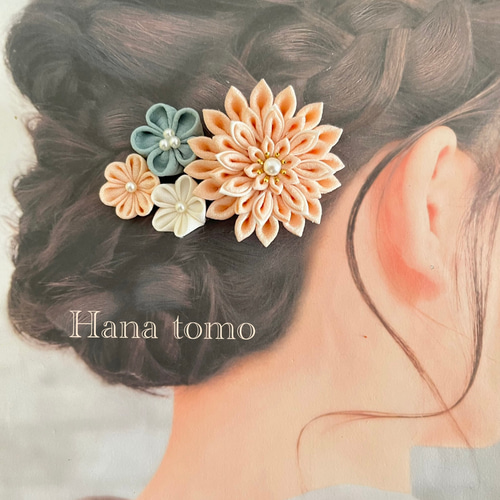 和装髪飾り 橘tachibana髪飾り ゴールド 卒業式 白無垢 ヘアパーツ ブライダル