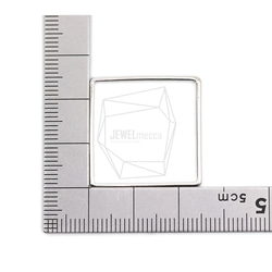 PDT-2522-R [4 件] Square Charm, Square Charm / 25m x 25mm 第5張的照片