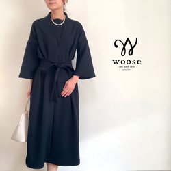 ウエストリボン付き【卒入学式☆卒入園式☆七五三】リラックス伸縮素材