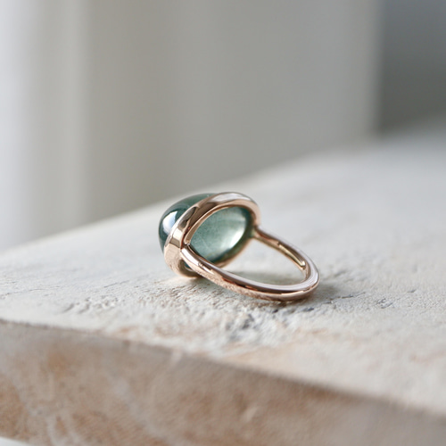 「高評価！」注目のレビュ K10[人魚のモスアクアマリン]ring 指輪・リング STUDIO TENTEN アクセサリー