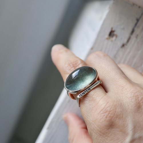 K10[人魚のモスアクアマリン]ring 指輪・リング STUDIO TENTEN