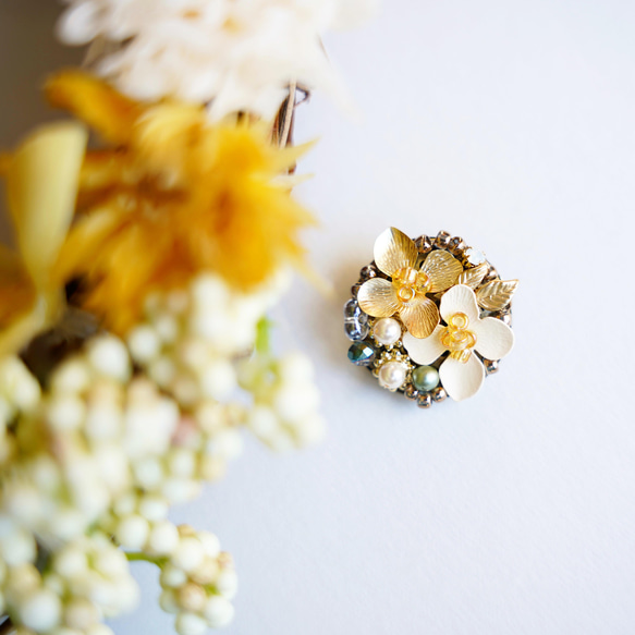 季節のbrooch 〜菜の花ミモザ〜 3枚目の画像