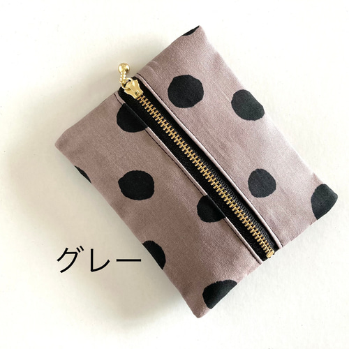 受注製作】ドットのポケットティッシュケース その他ケース minimini