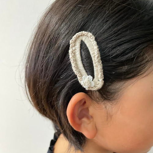 ⁂  ミミズク　⁂  レース編み　⁂  ヘアピン　⁂ ミミズク⁂ レース編み⁂ ヘアピン⁂