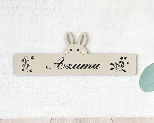 円窓プレート♡着物うさぎちゃん夏アレンジプレート飾り 窓プレート♡着物うさぎちゃん夏アレンジプレート飾り