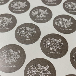 ラッピングシール／アネモネ(foryou) 5枚目の画像