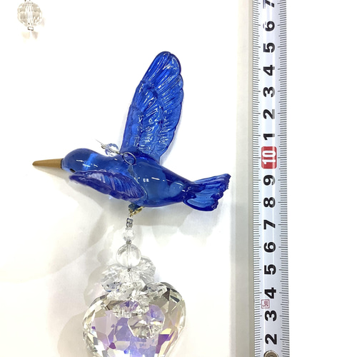幸せの青い鳥サンキャッチャー サンキャッチャー nyaromeiru