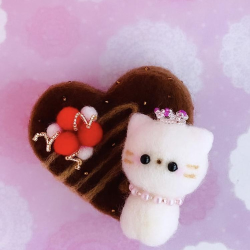 ☆バレンタイン♡チョコ猫ちゃんチャーム☆A 【公式通販】