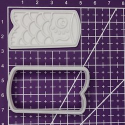 こどもの日用の鯉のぼりのクッキー型【Sサイズ】 4枚目の画像