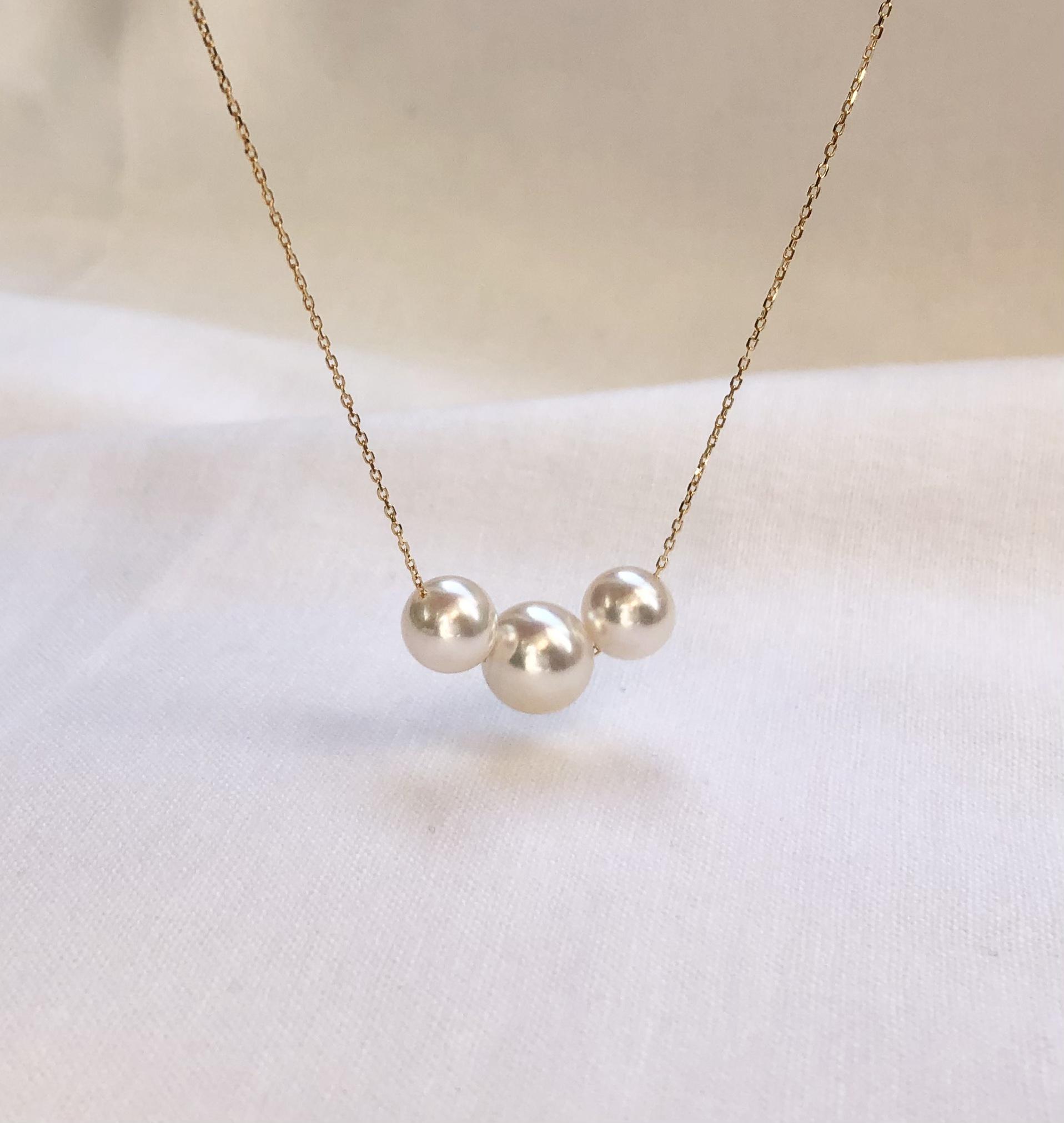 あこや花珠クラス ネックレス tr