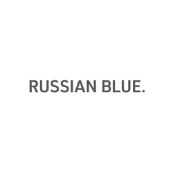 ロシアンブルー [ Russian Blue ]｜猫の品種ロゴパーカー 2枚目の画像