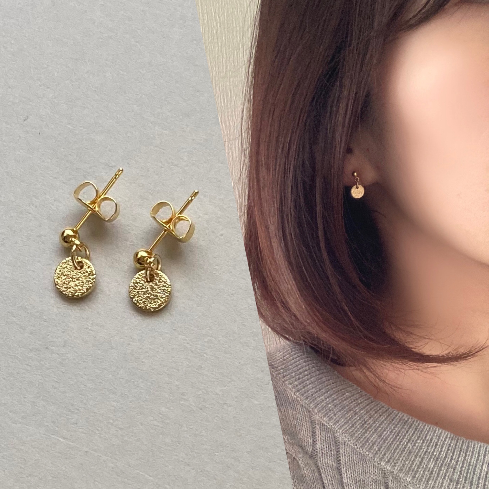 【美品】「マイセン 散らし小花　ピアスプレート」 小花ピアス | smaaile market