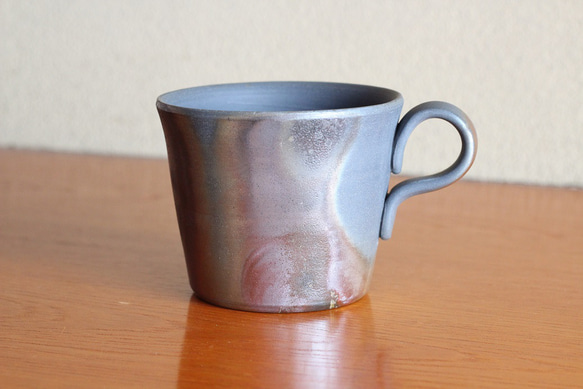 備前焼のコーヒーカップ（渋め、小さめ、ストレート