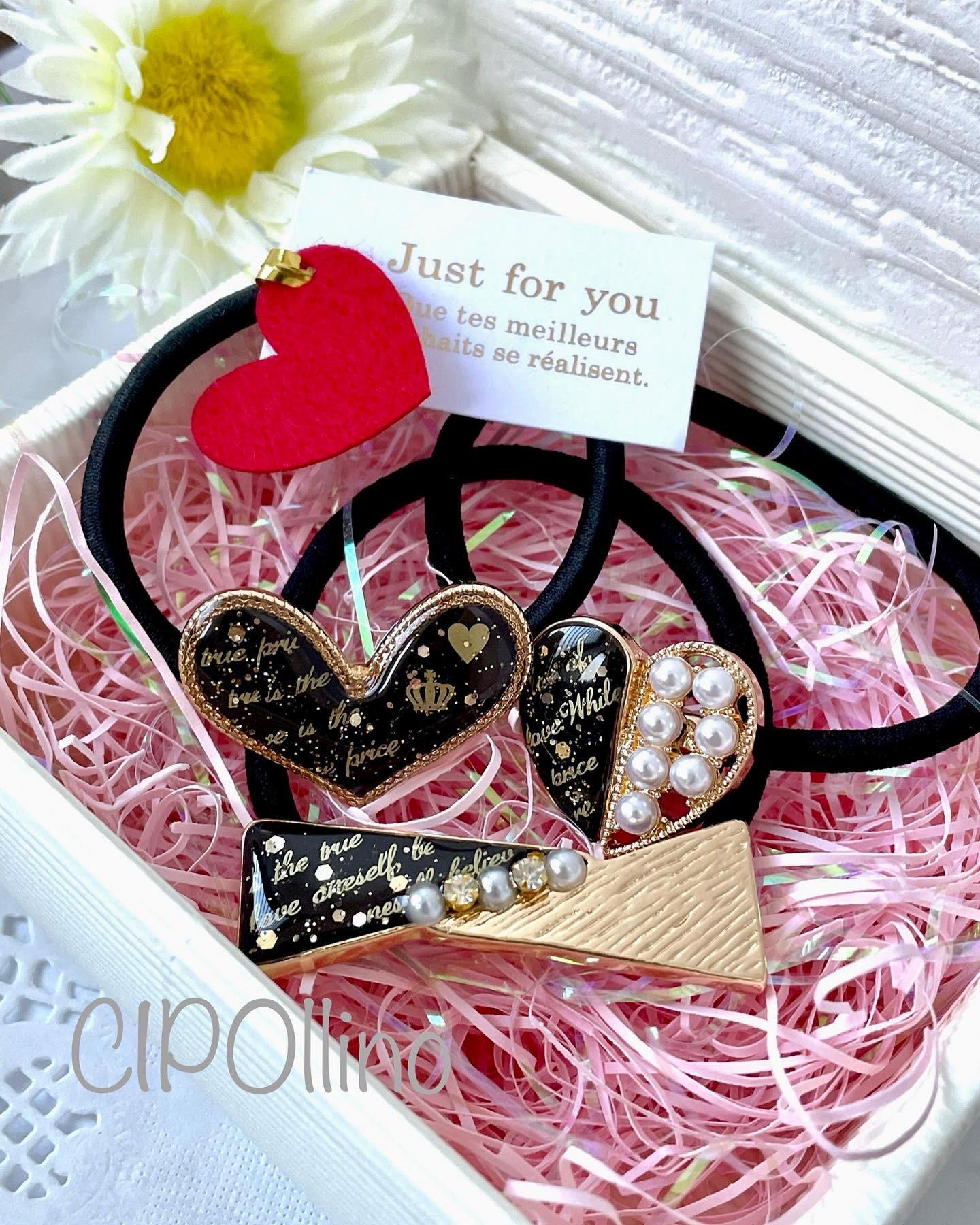 大人かわいい♡ちょっぴりお洒落なチョコレート風レジンヘアゴム