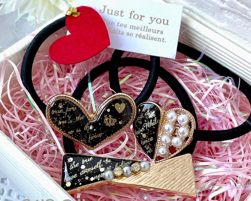 大人かわいい♡ちょっぴりお洒落なチョコレート風レジンヘアゴム