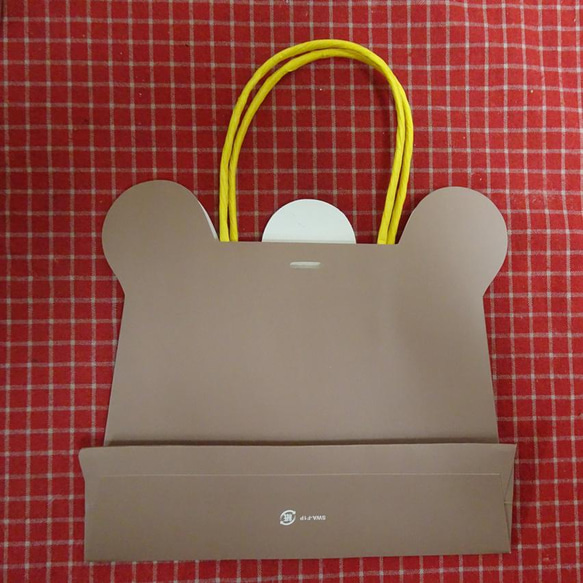 くまの形の焼き菓子2種類　くまのペーパーバッグ入り(^^♪ 7枚目の画像