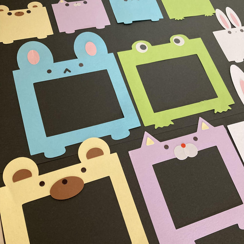 スクラップブッキング 写真 フレーム かわいい ハンドメイド