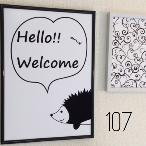 ウェルカムポスター 3枚セット⭐️北欧ポスター ポスター インテリア