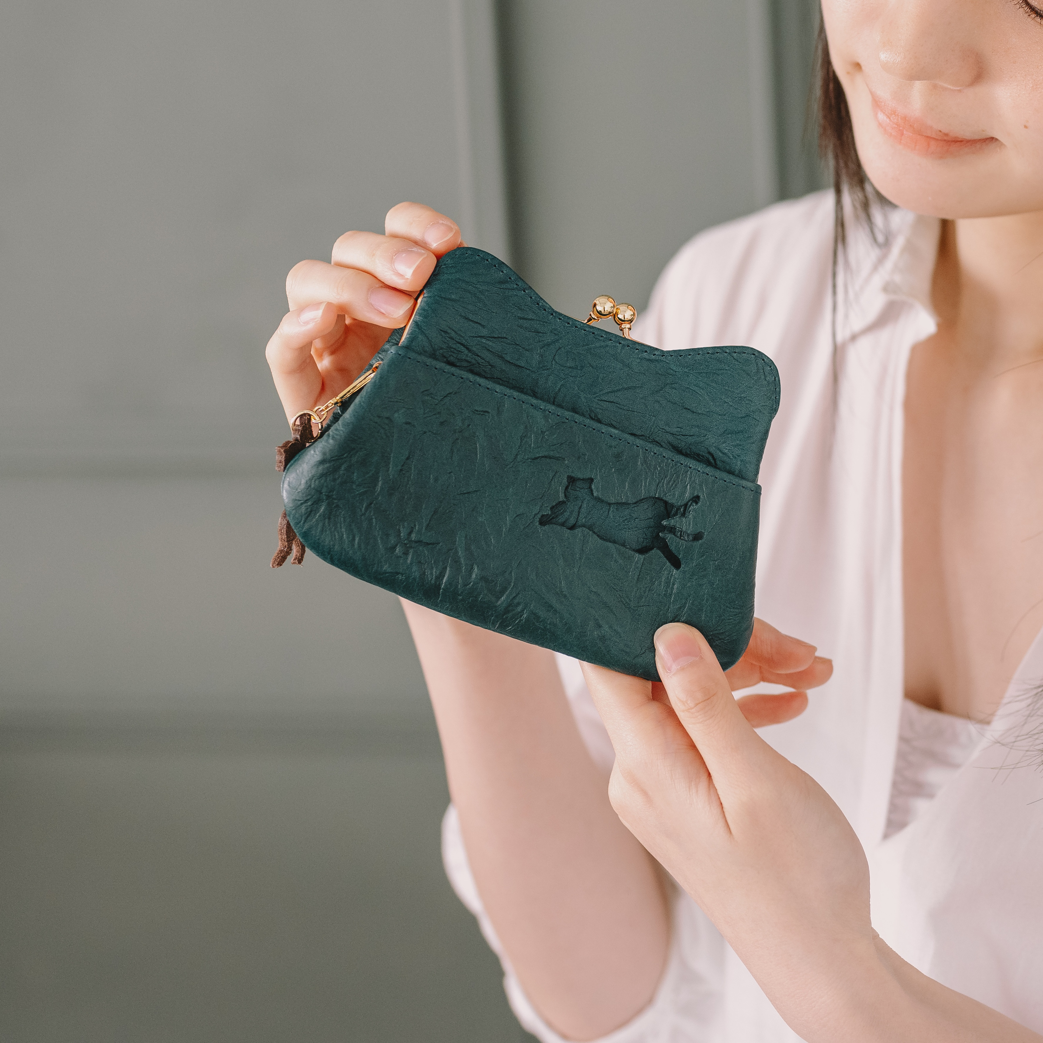 aoneco 財布 青緑 楽天市場】猫柄 がま口財布 長財布 aoneco アオネコ 日本製