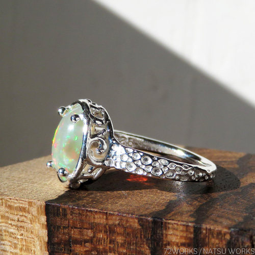 オパール リング / Ethiopian Opal Ring 指輪・リング NATSU オパール リング / Ethiopian Opal Ring 指輪・リング NATSU