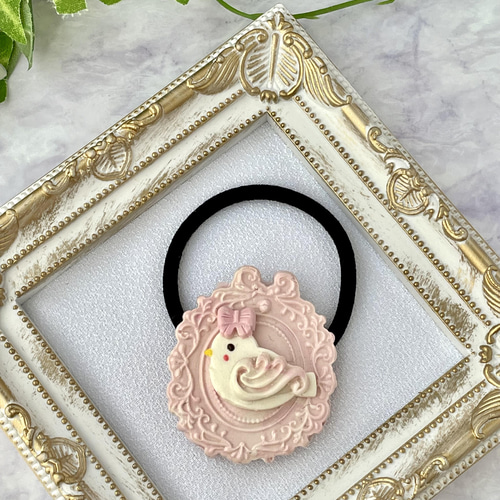 樹脂粘土キッズヘアゴム(大) NO.55 ヘアゴム Nanea jewelry 通販 