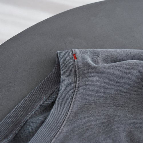 ピグメント オーバーサイズスウェット グレー スウェット・トレーナー