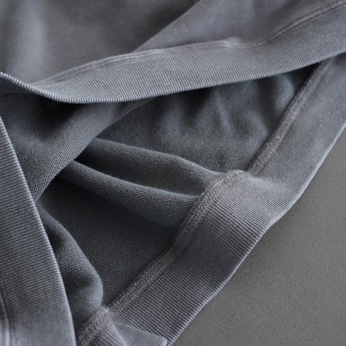 ピグメント オーバーサイズスウェット グレー スウェット・トレーナー