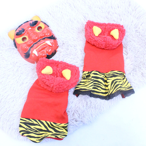 犬服 節分鬼タンクトップ(赤鬼) ペット服・アクセサリー M'sDog 通販